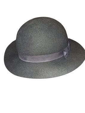 Bollman Black Wool Hat Size Small